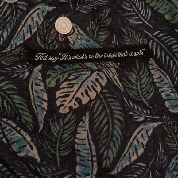 Designer Ted Baker London Brown Gray Straight Leg Pant - Picture 8 of 11